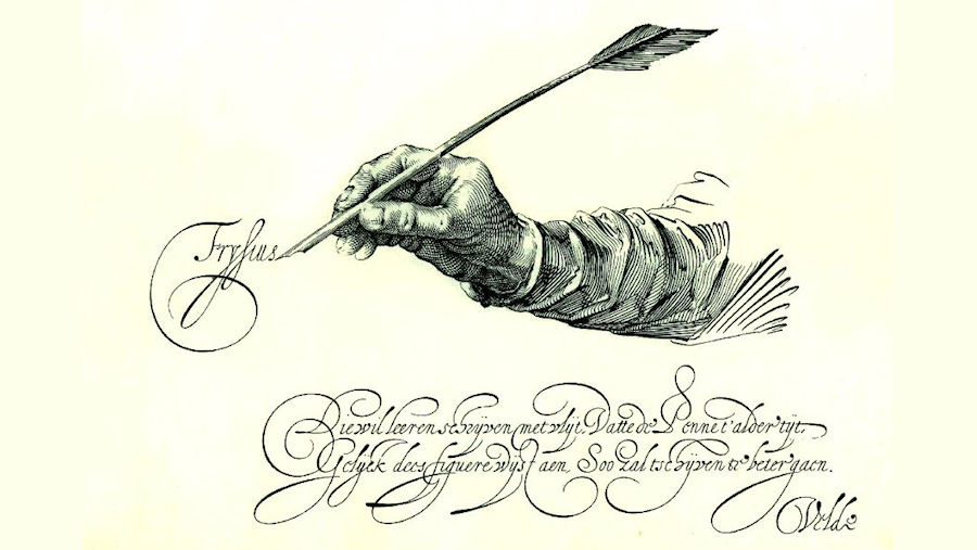 De kunst van het&nbsp;schoonschrift
